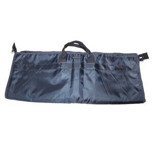 Suitsupply Bi-Hold Full Zip Suit Garment Bag With Zip Pockets Blue Nylon NWOT